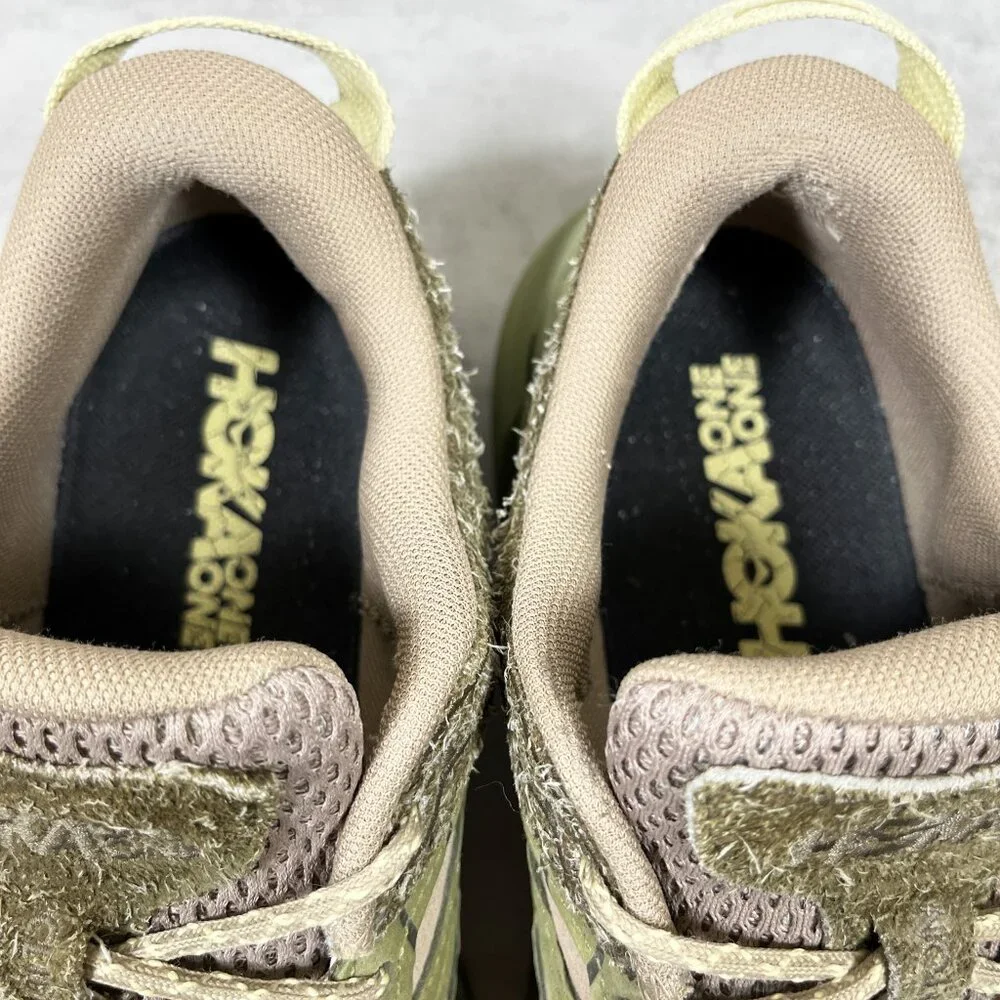 Hoka One One U Clifton L Suede Running Shoes - Women's Size 7.5 - Green - Picture 8 of 10